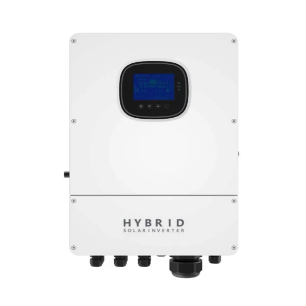 Hybrid Solar Inverter 8000W For Home – Front view